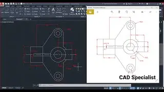 2D AutoCAD Practice Drawing | AutoCAD Practice Drawing |