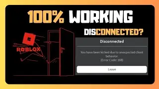 Roblox Error 268 Fix — SOLVE 'Kicked Due to Unexpected Client Behavior