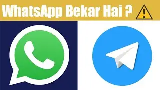 WhatsApp VS Telegram | WhatsApp Bekar hai ? ⚠️⚠️