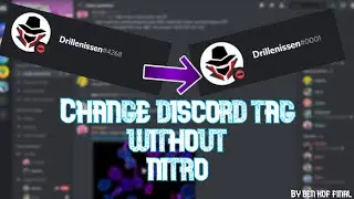 How to CHANGE discord tag WITHOUT Discord Nitro [VERY EASY]!