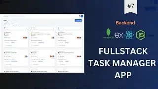 Fullstack/MERN Stack Task Manager App #7 - Backend