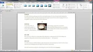 Video Tip: Insert a Picture in Word 2010