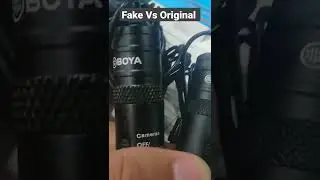 Boya M1 Mic Original Vs Fake Stay Tuned😍👍