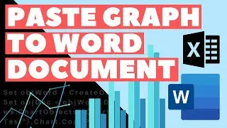 Excel VBA Macro: Create Word Document & Copy Paste Chart/Graph/Diagram (from Excel)