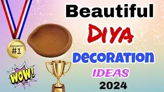 Diya decoration ideas for school competition | Diya making compitition | Diya stand decoration ideas