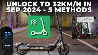 Ninebot Unlock 32km/h in SEP 2024 - TOP 5 available methods