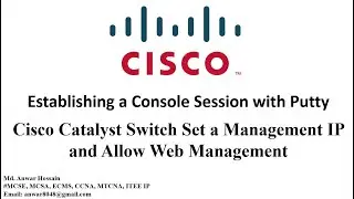 How to Assign Management IP Address to the Cisco switch and Allow Web Management [Cisco 2960 switch]