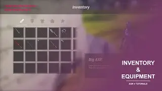 AGR V Inventory & Equipment - Unreal 5 Tutorial