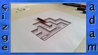 3D works with charcoal