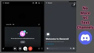 New Discord TEXT Channel INSIDE VOICE Channel? Leaked Experiment