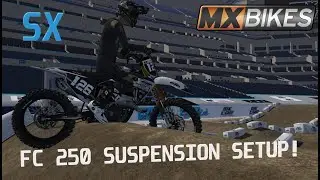 MX Bikes - Supercross Suspension Setup | Husqvarna FC250