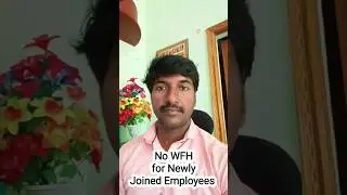 No Work From Home for New Employees @byluckysir