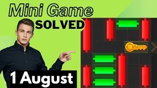 Minigame 1 August solved/ hamster Combat Puzzle