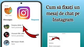 Cum să fixați chatul pe Instagram (2024) | Fixați mesajul cuiva pe Instagram