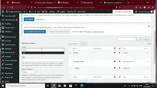 How to create catagories for blog in wordpress