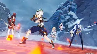 Genshin Impact ● Ивент: Белая пыль и снежная тень. Глава II. Тени сгущаются.