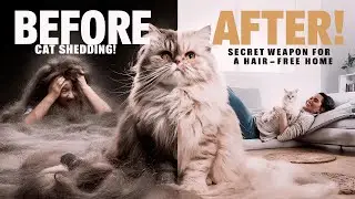 Persian Cat Shedding Ends! Solutions for Hairless Homes / Cat World Academy