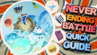 NEVER ENDING BATTLE GUIDE |FREE 420 PRIMOGEMS| - GENSHIN IMPACT