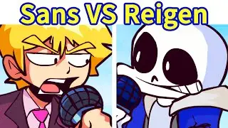 FNF: Sans VS Reigen [Mob Psycho 100 Manga] FNF Mod