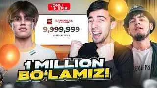 1 MILLION BO'LAMIZ 😱