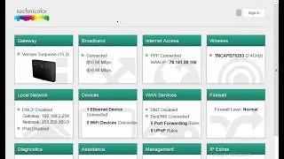 Web admin interface of the Technicolor TG588v v2 router. How do you turn off wifi?