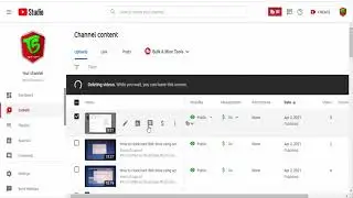 How to permanently delete YouTube video