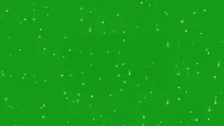 Stars falling from the sky | Green Screen Library