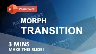 Powerpoint morph transition ideas