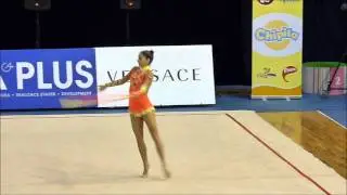 Grand Prix Brno 2011 - exhibition Hamříková Nataly hoop