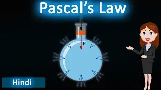 Pascal's Law || 3D Animated Explanation || Class 11th  Physics ||  Mechanicals properties of fluids