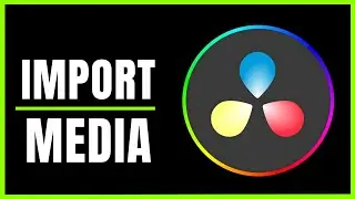 How to import Media in Davinci Resolve 19