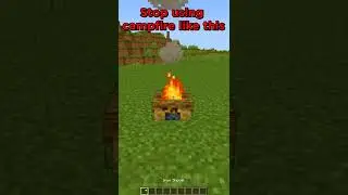 Minecraft: Perfect Campfire! 🔥 (Tutorial) | 
