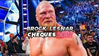 Brock Lesnar 'Cheques' Edit #wwe #brocklesnar #attitude #revenge