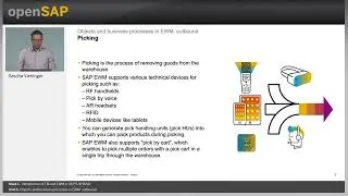 Objects and business processes in EWM: outbound - W1U6 - SAP Logistics SAP ERP to SAP S/4HANA