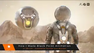 How I Made This Animation In Blender - Black Point Animation