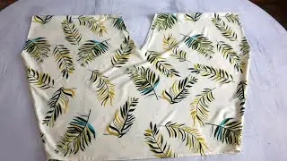 I don't buy blouses in the store. I'll show you what beauty I sewed in 10 minutes