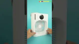 Mini Air Conditioner Fan - Intelligent Desktop Fan, Humidifier High Wind | Unboxing & Review #shorts