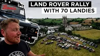 AMAZING TURNOUT AT THE UGBOROUGH LAND ROVER RALLY