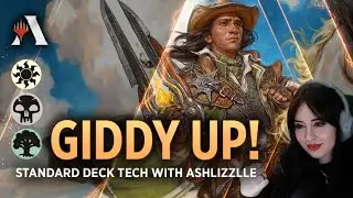 Giddy Up! - Abzan Mounts | Standard Deck Tech with Ashlizzlle | MTG Arena