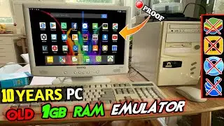 Best Android Emulator For Low End PC or Laptop | Only 1GB RAM Without Graphics Card | 2023