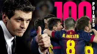 LALIGA de los 100 PUNTOS: 115 GOLES del FC Barcelona de VILANOVA 2012/13 ❤️💙