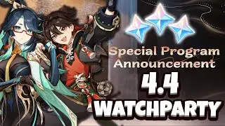 4.4 Livestream Watchparty Next Update / Banners / Events / Primogem Codes - Genshin Impact