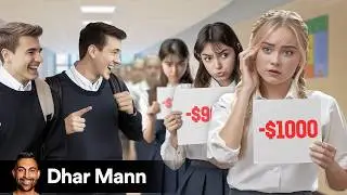 School TAXES GIRLS On How PRETTY They Are | Dhar Mann Studios