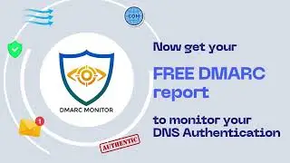 Logix FREE DMARC report to monitor SPF DKIM - DMARC Monitor Free Plan