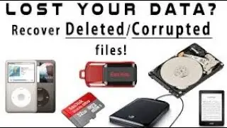 #recover How to recover lost/corrupted data, 100% working