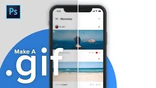 BETTER QUALITY Gif in SECONDS! Photoshop Tutorial