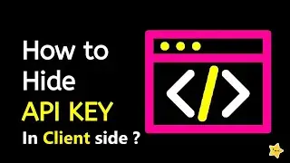 Hide API Key in client side on Firebase or other applications - Hide API key from client side