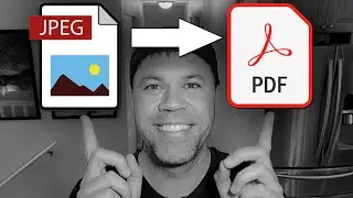 How To Change JPEG Image to PDF (Convert to PDF)