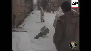 Чечня, Грозный в январе 1995г.