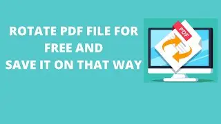 🔁 How to rotate PDF and save 💾 it that way permanently